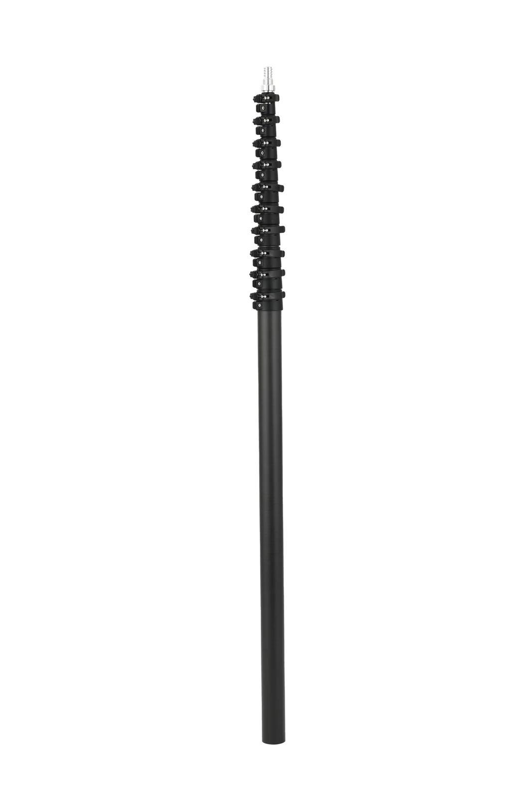 Extended carbon fiber water fed pole