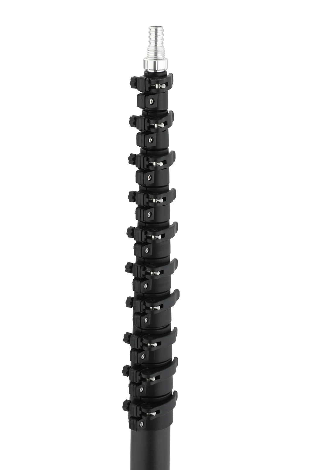 Multi-section carbon fiber pole configuration