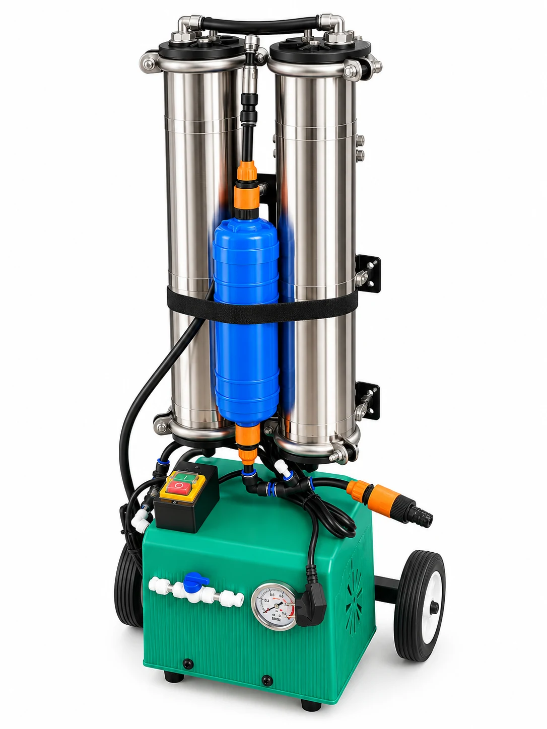 Multi-vessel pure water system